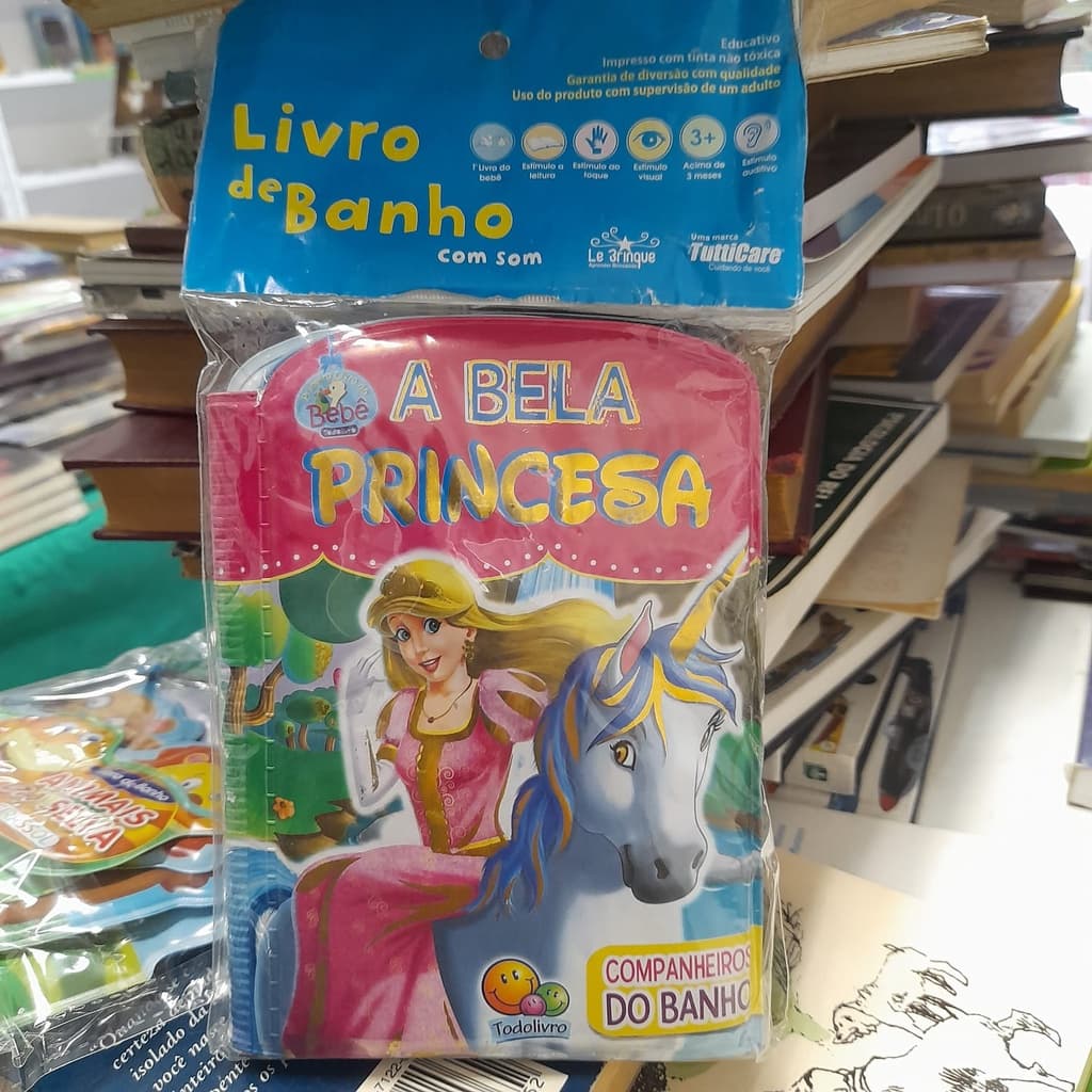 Livro de Banho - Companheiros Do Banho - Bela Princesa