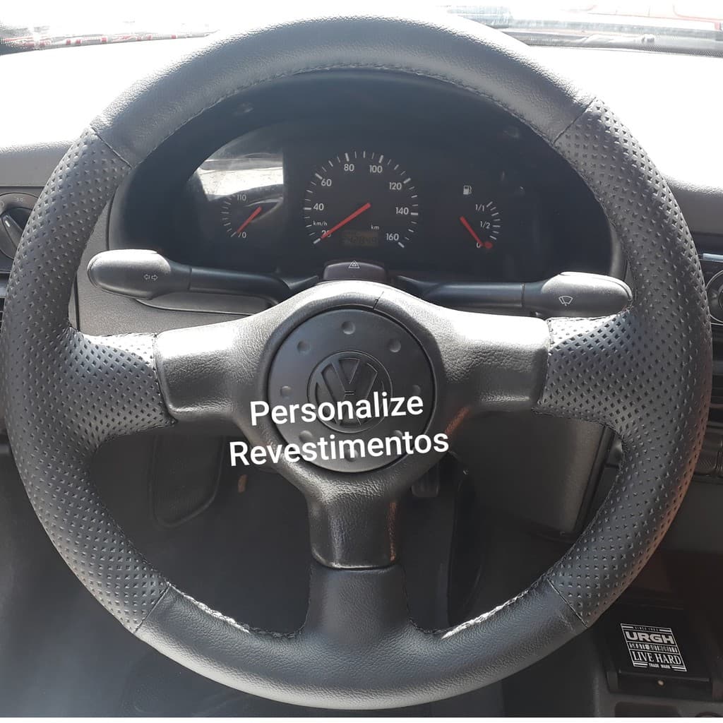 capa de volante costurada gol bola 96+