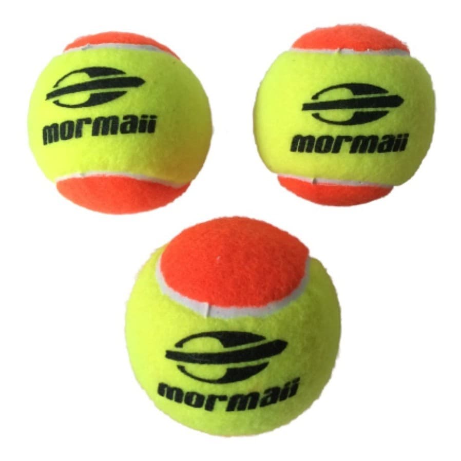 Bolinhas De Beach Tennis Mormaii - Kit 3 Bolinhas