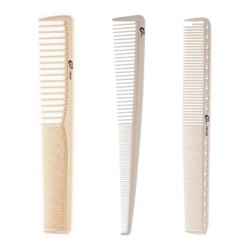Kit 3 Pente Carbono Profissional (colors)