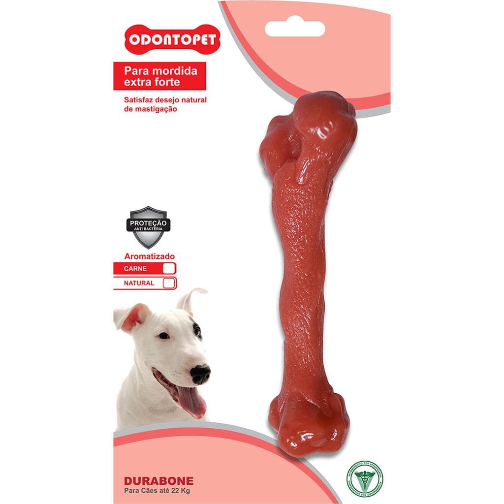 Mordedor Odontopet Osso Femur Para Mordida Extra Forte Caes Ate 22Kg