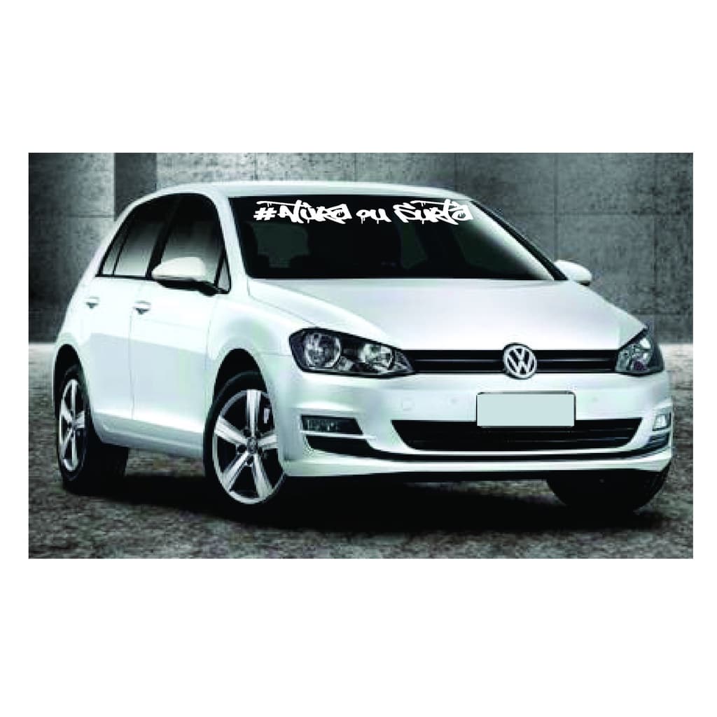 Adesivo De Parabrisa Atura Ou Surta Carro Tuning Dub
