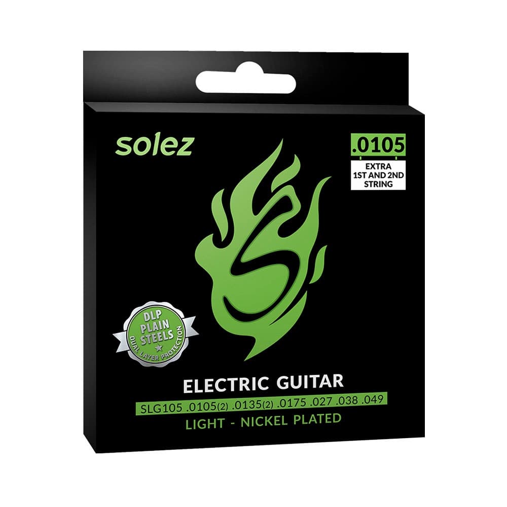 Encordoamento Solez Híbrido P/ Guitarra SLG105 10.5/49 - EC0359