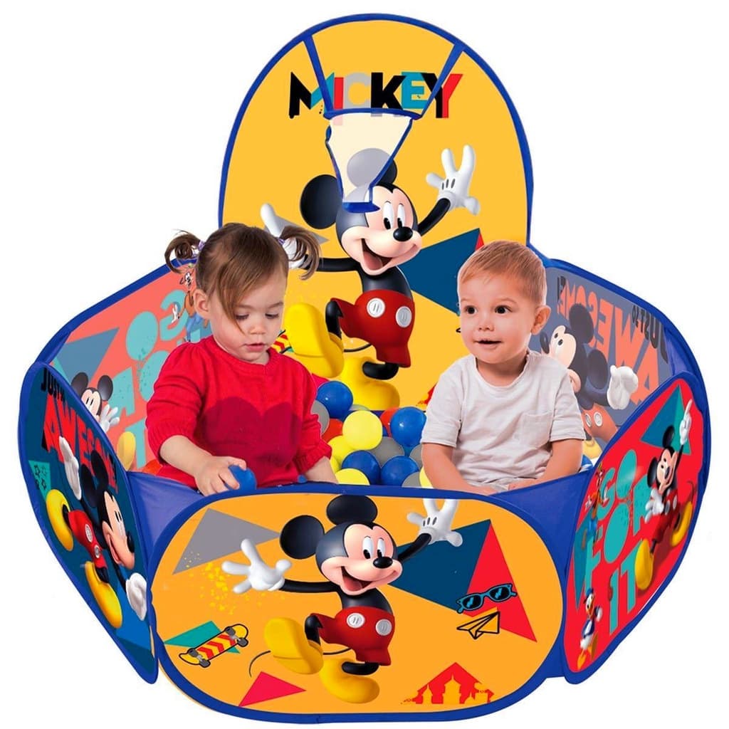 Piscina De Bolinhas Infantil Mickey Disney - Zippy Toys