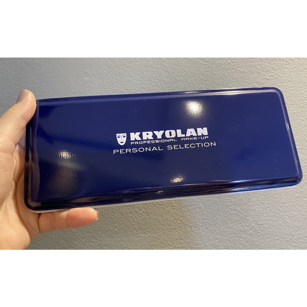 Paleta de Corretivo Kryolan 12 cores Vazia