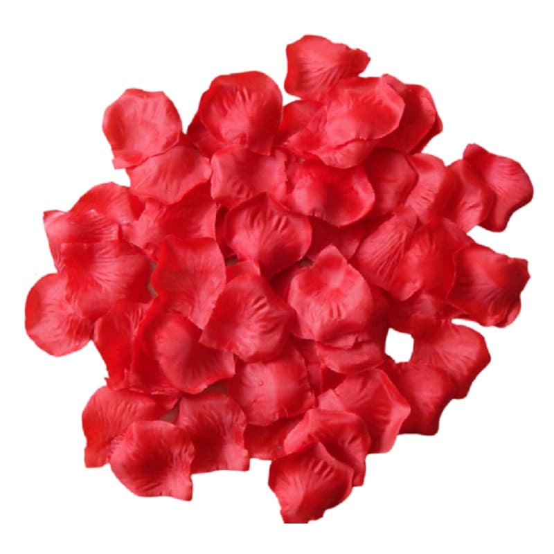 Petala de rosa artificial para decoração c/ 1.000