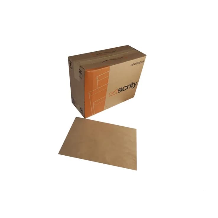 250 Envelopes Pardo Kraft Skn 25 Natural 16,2 X 22,9 Cm SCRITY / Escritório / Correio / Documentos e Etc. Top