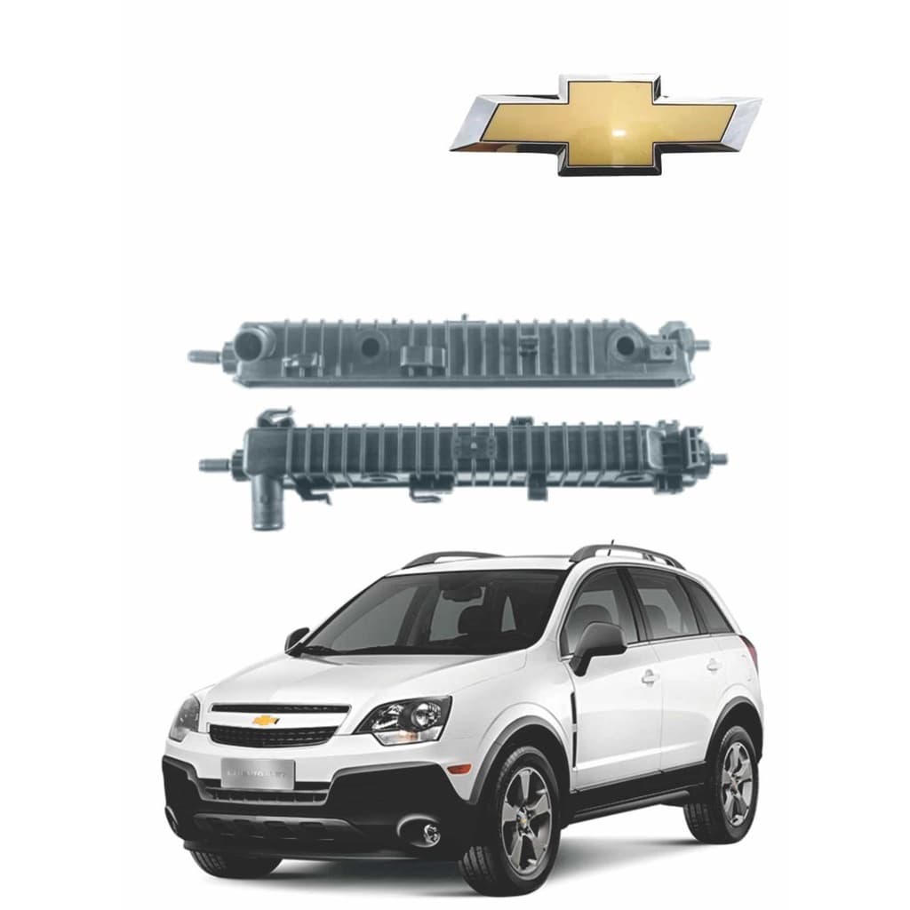 Caixa Inferior do Radiador Captiva automática (lado motorista)