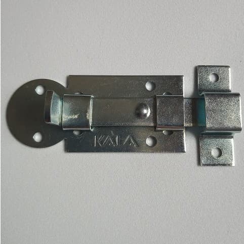 Ferrolho Chato 2.1/2" Zincado Leve KALA  Com Parafuso RR854 RACRAFI