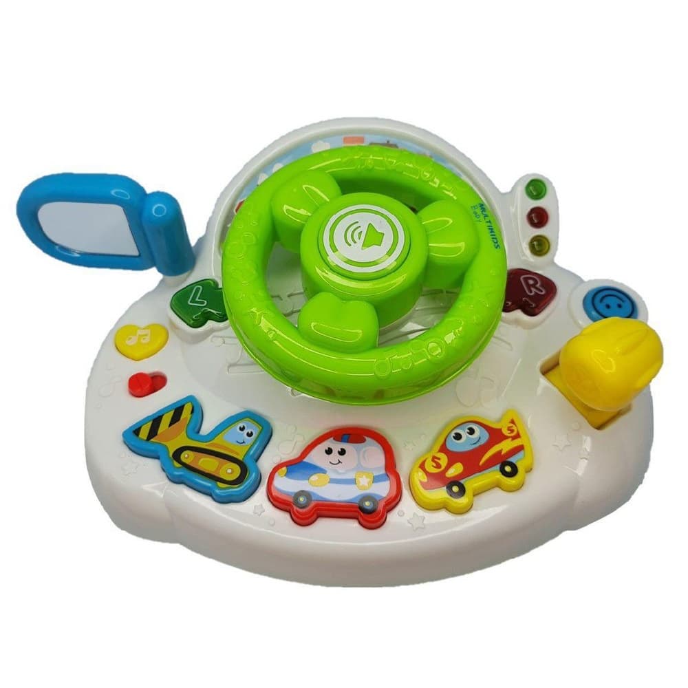 Volante Com Luz E Som Multikids Baby - BR1246