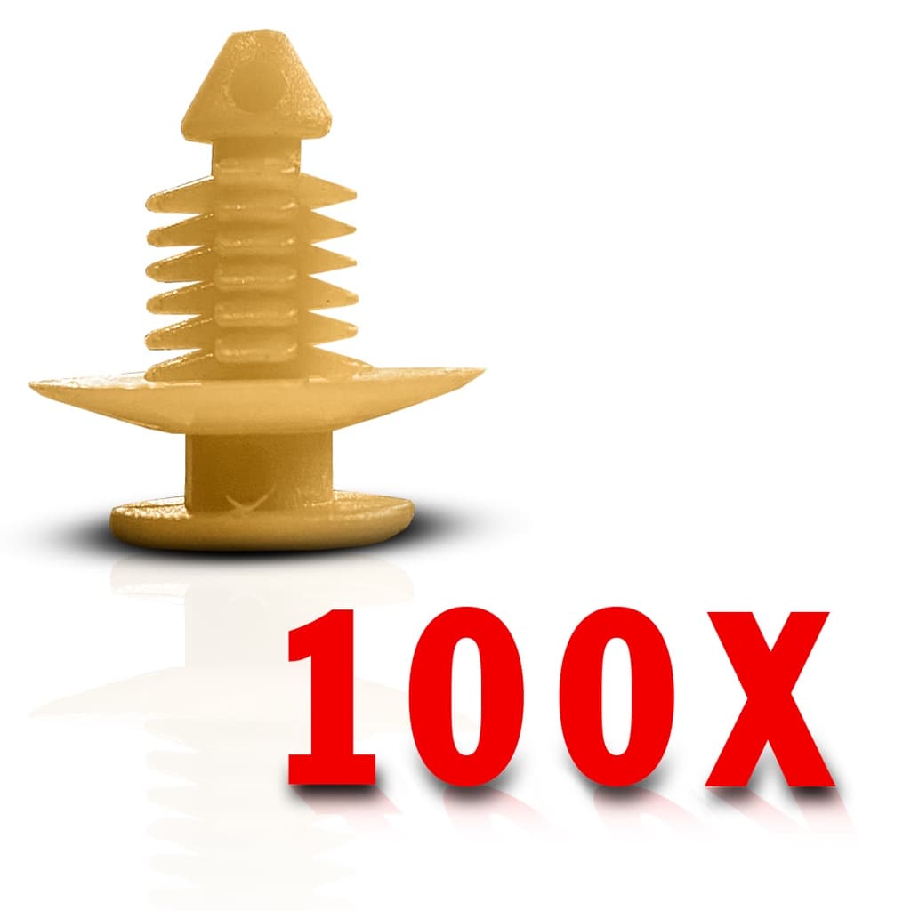 100 Presilha Grampo Para Porta Volks Universal Kit Barato