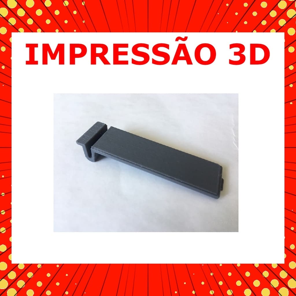 Tampa Ext de baixo do Super Snes Fat - Impressão 3D
