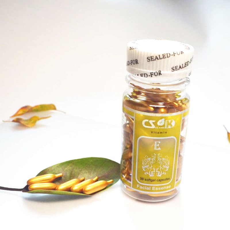 90pcs Sérum Facial Vitamina C Cápsula Vitamina E Óleo Essência Ve Rosto Sarda A Pele Ponto Cuidados Sérum Pele Clareador Sérum Cenella