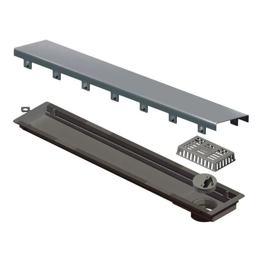 Ralo Linear 50cm Versatile Tampa Inox 4252 Elleve