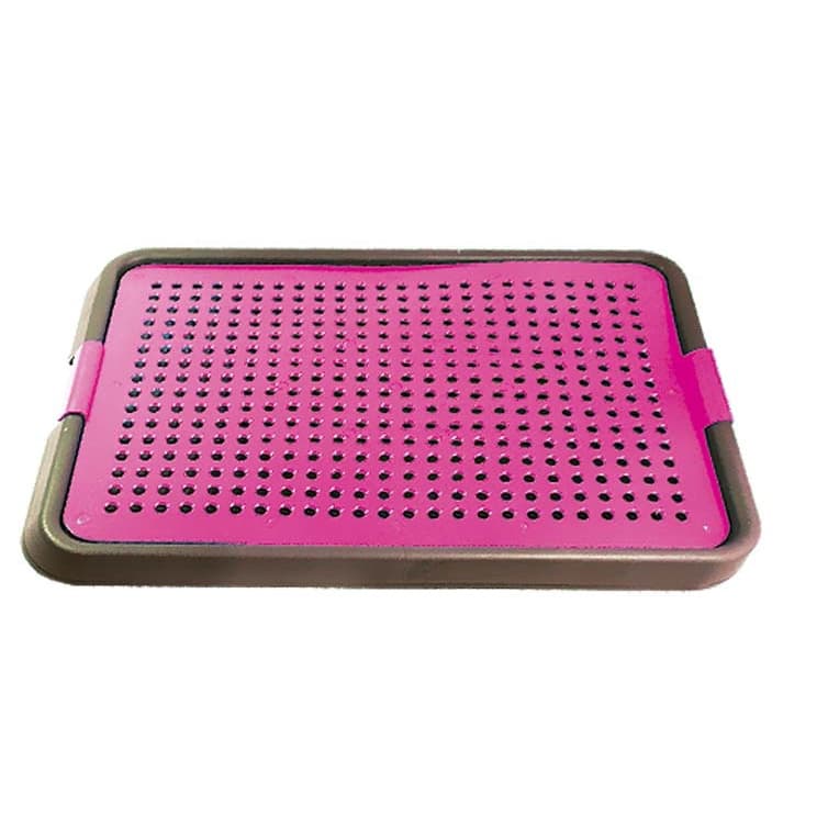 Sanitário Super Xixi Fácil Adestramento Marca Furacão Pet Na Cor Rosa