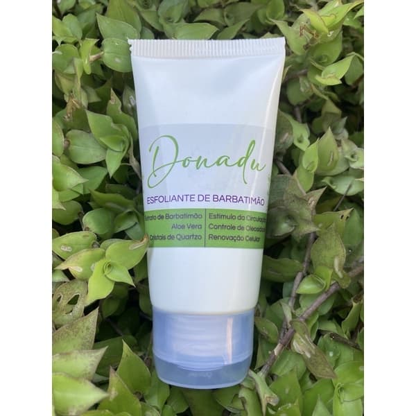 Esfoliante Vegetal de Cristais de Quartzo com Extrato concentrado de Barbatimão