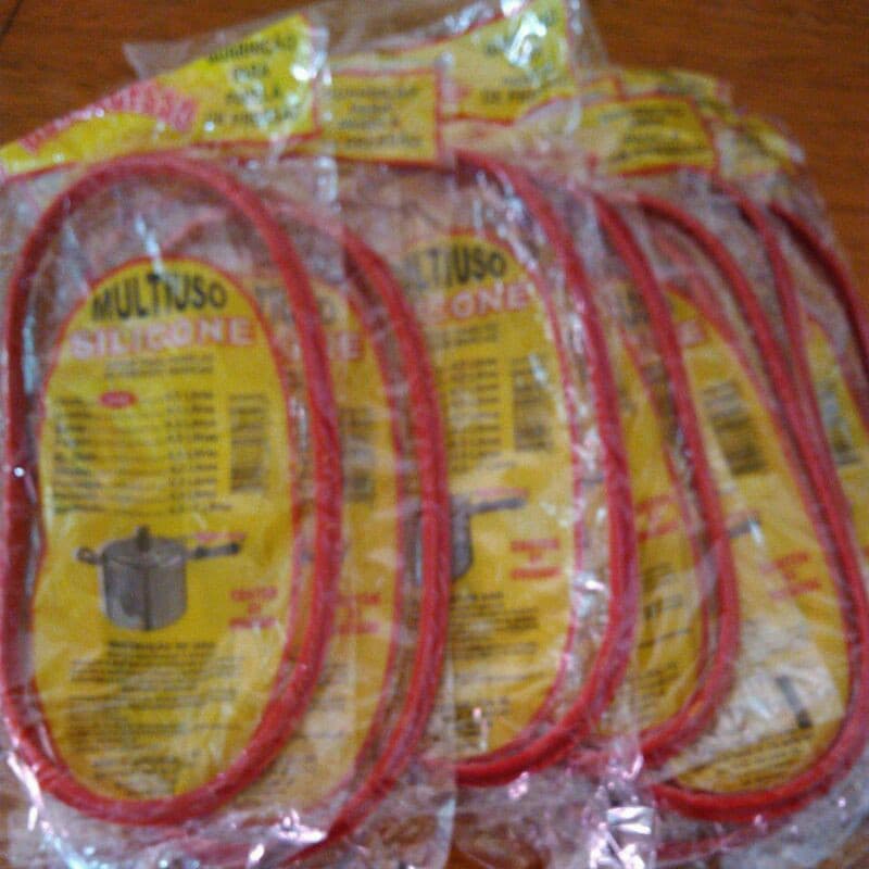 borracha (silicone) para tampa panela de pressão 4,5 litros