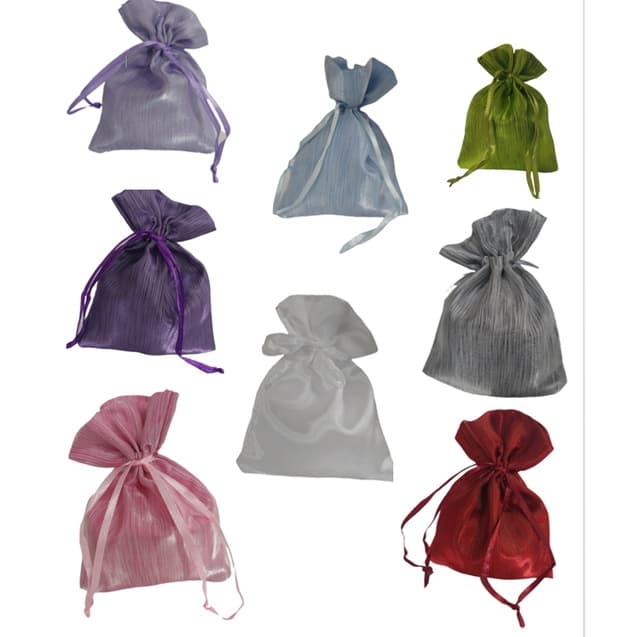Saco Tecido Organza 9X13,5cm  Com 24 Unidades Ref:2929-36