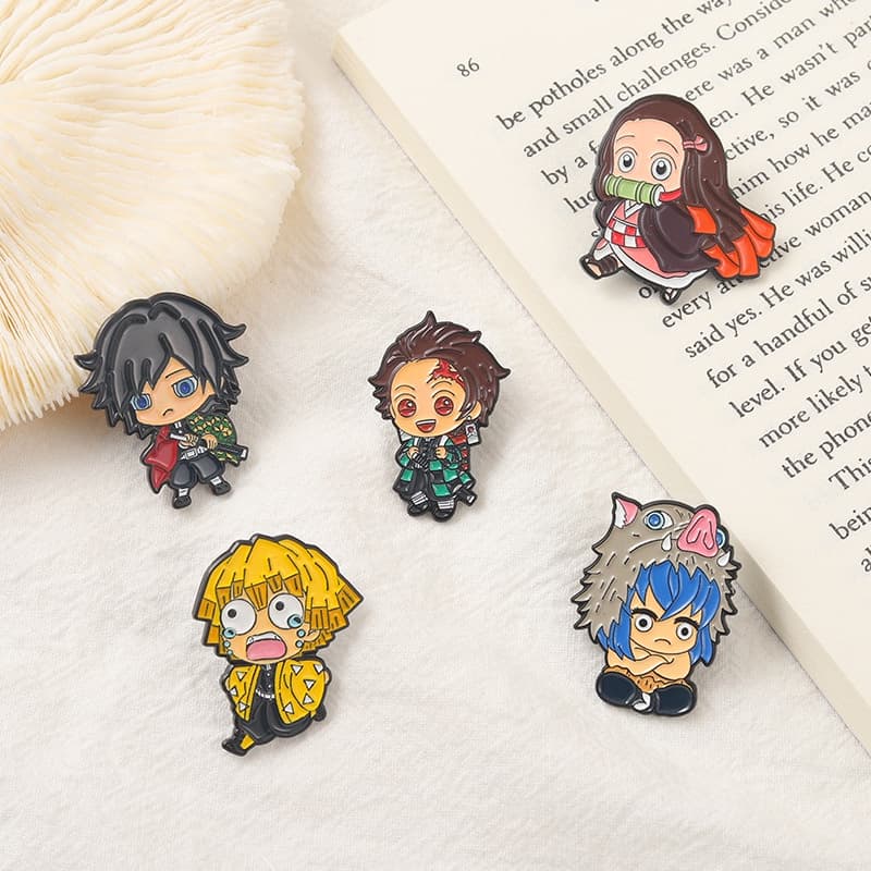 Broche Anime Demon Slayer Esmaltado