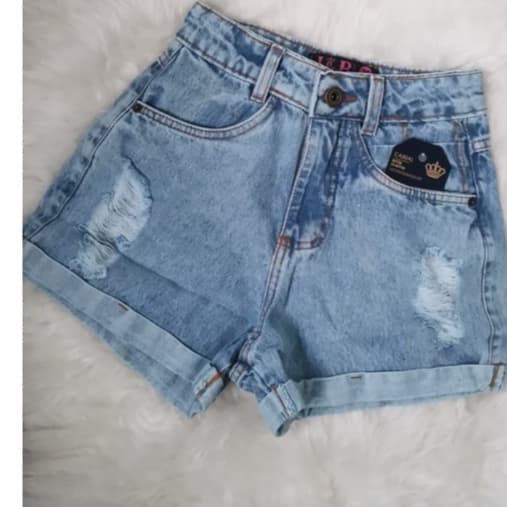 SHORTS JEANS MOM