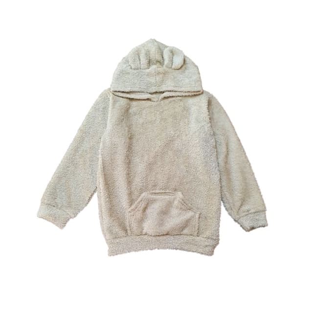 Blusa Infantil pelinho com orelhinhas