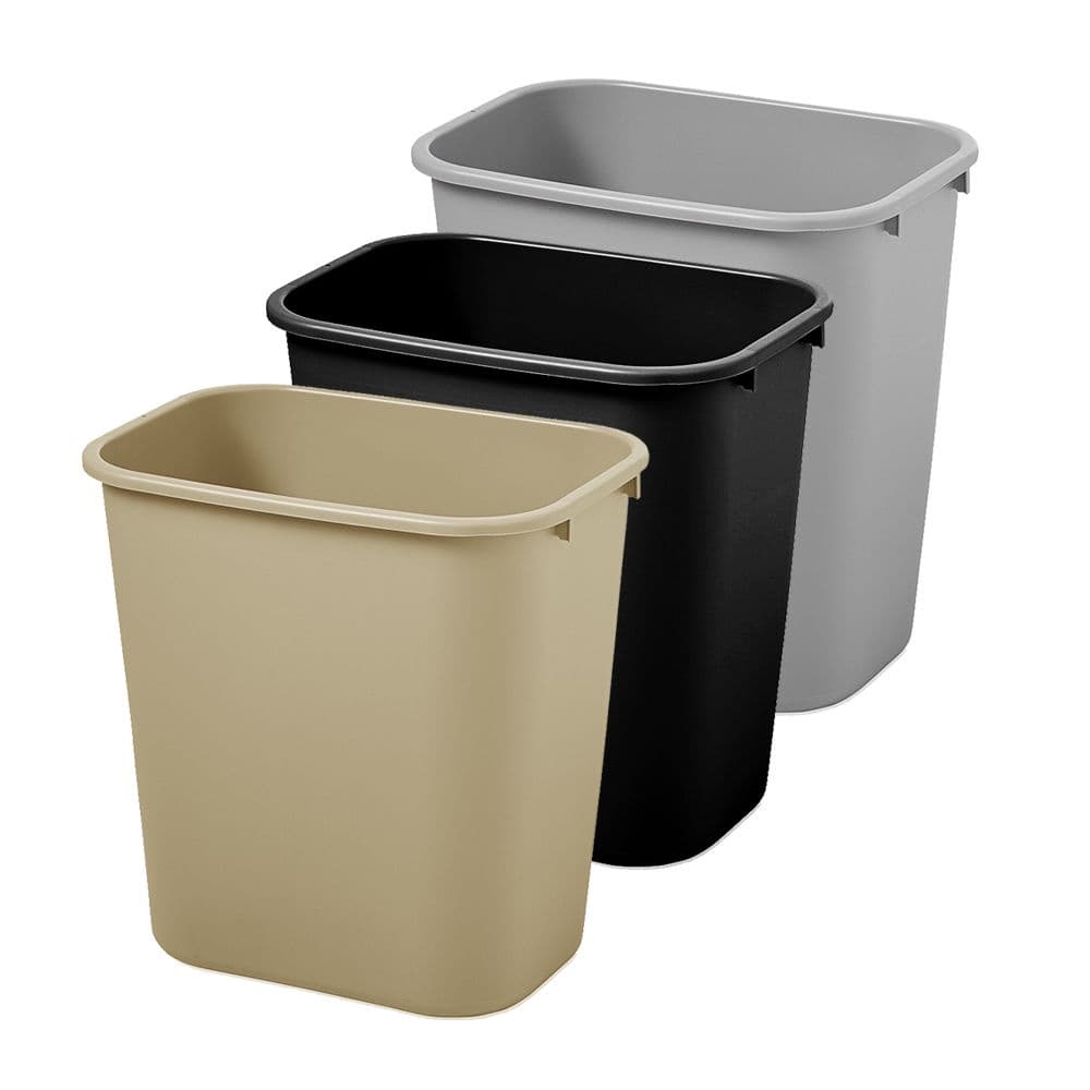 Lixeira Plastica Basica Rubbermaid 26 Litros Original