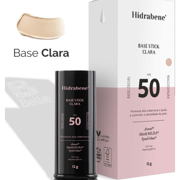 Hidrabene Base Stick FPS 50