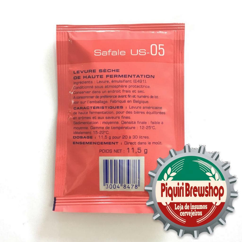 Fermento Fermentis US-05 para cerveja Ale