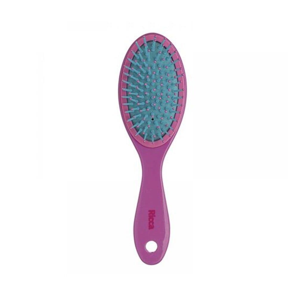 Escova de Cabelo com Almofada Ricca Colors Oval Midi
