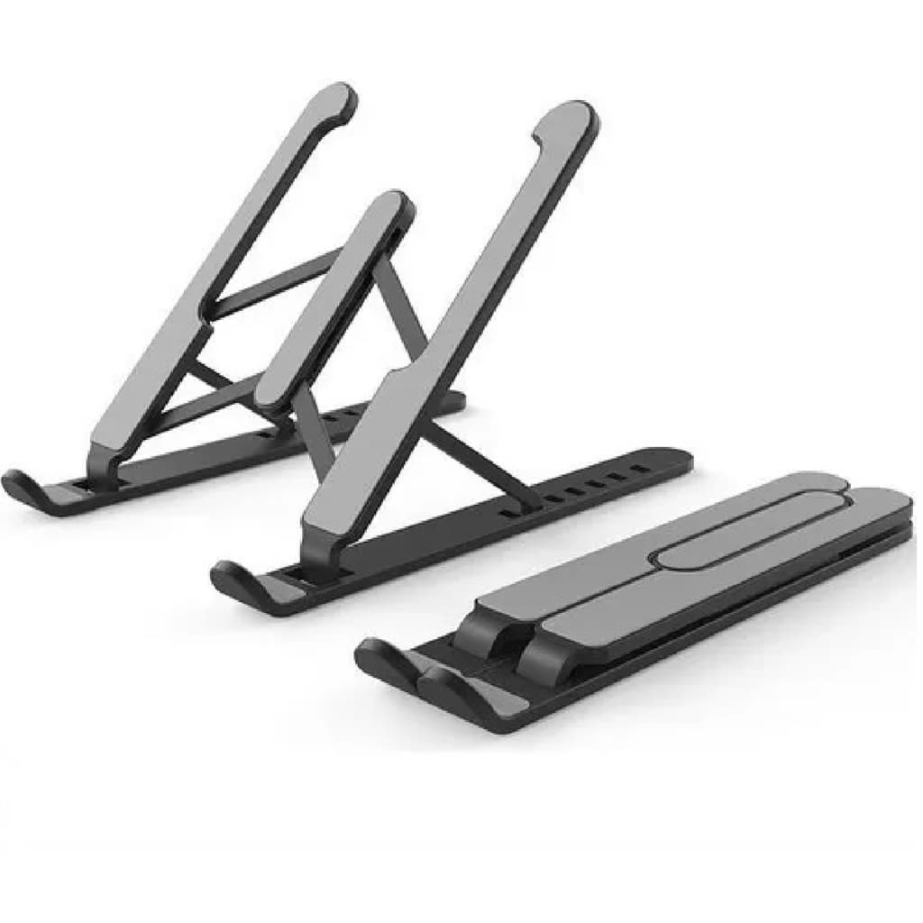 Suporte Para Notebook Dobrável Ajustável Ergonômico Resistente Base Antiderrapante Portátil