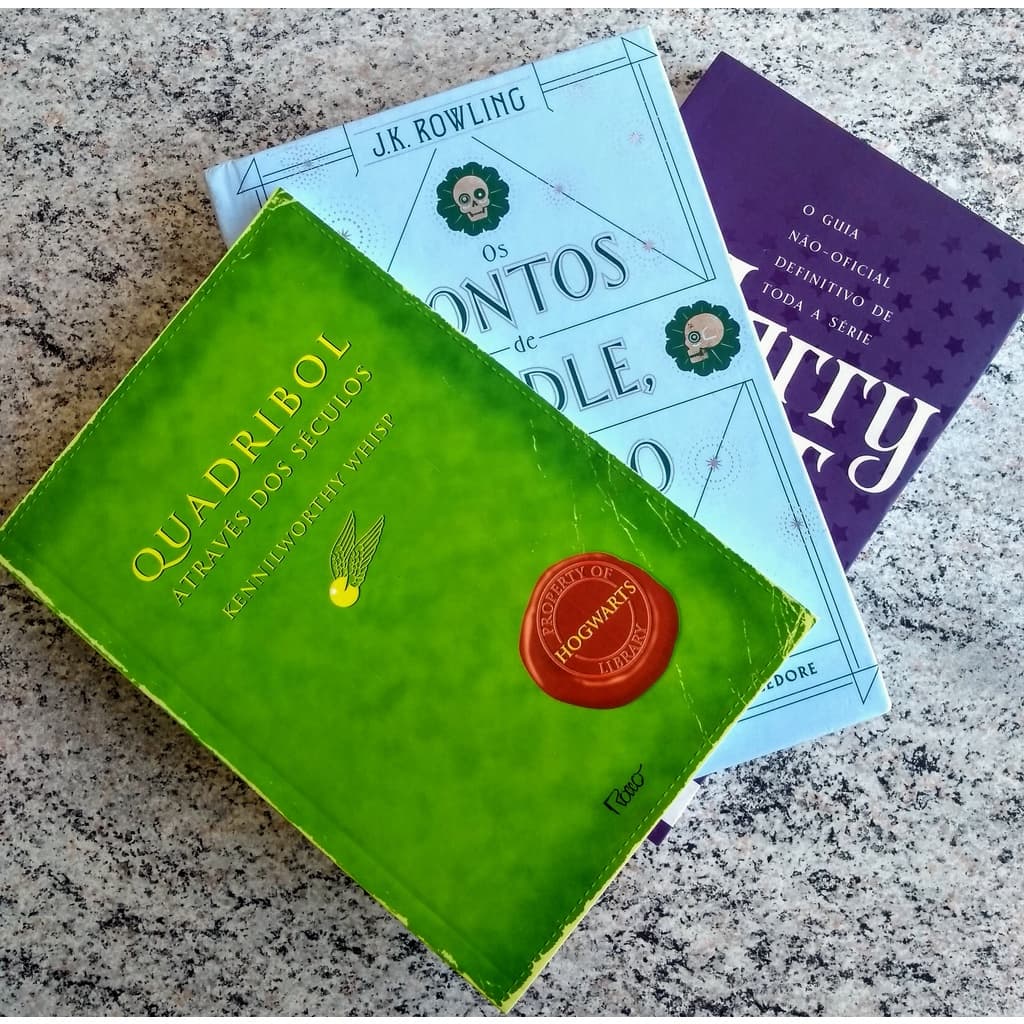 Kit livros sobre Harry Potter