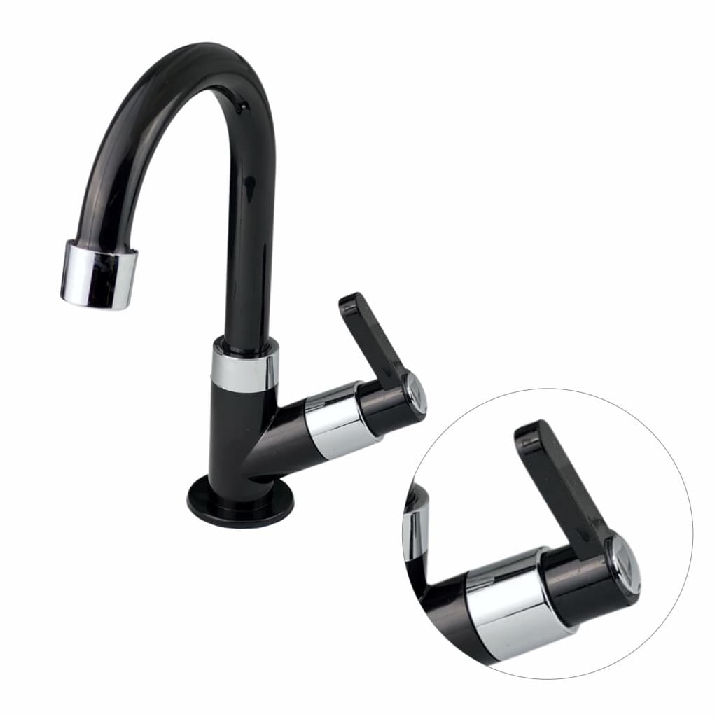 Torneira Bica Móvel 198 C17 ABS Preta: Design, Qualidade e Praticidade