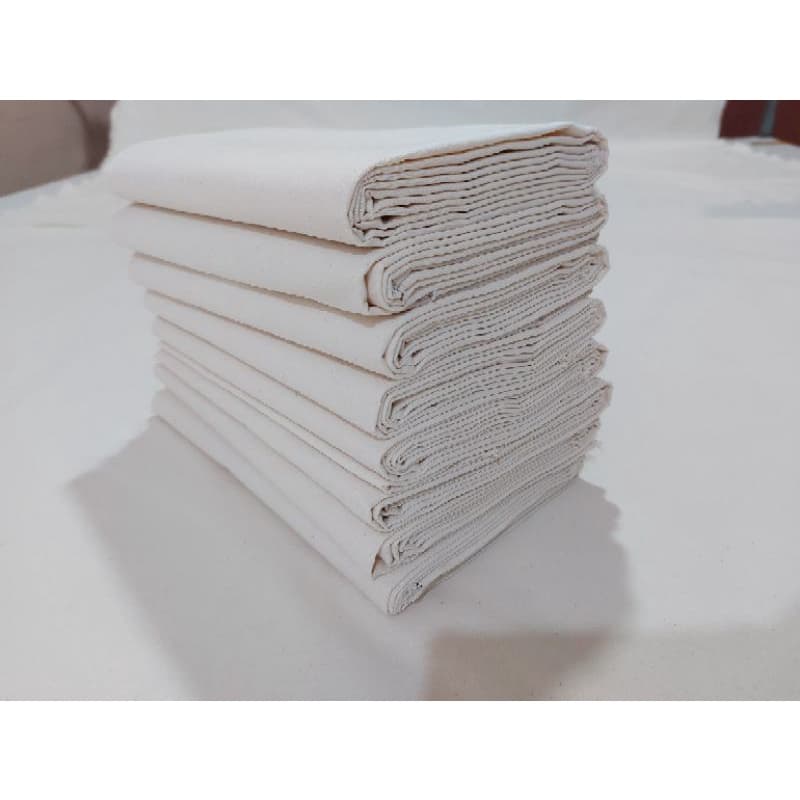 1 METRO Tecido algodão cru  100% algodão cru  - Ideal p/ ecobags e bordados ecologicamente correto
