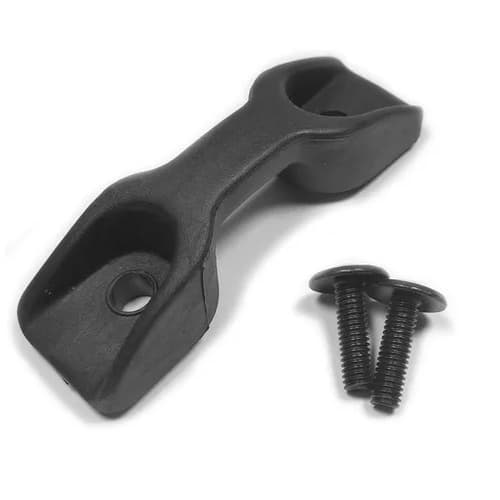 Kit com 3 ganchos e 6 parafusos para caçamba Pick Up Strada Toro