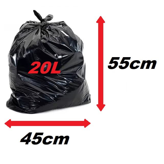 SACO para lixo 20LITROS PACOTE COM 100 UNIDADES