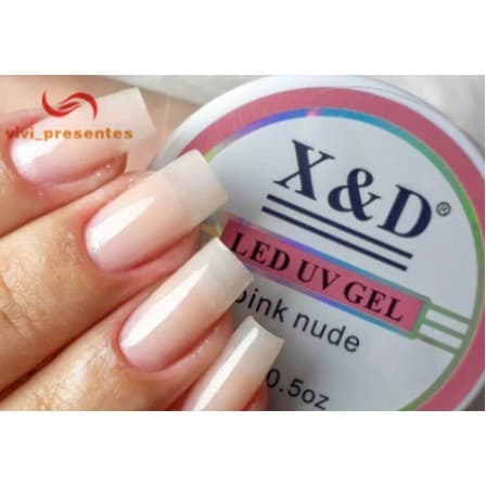 Gel X&d 15g Led Uv Unhas Fibra Xd Acrigel Alongamento
