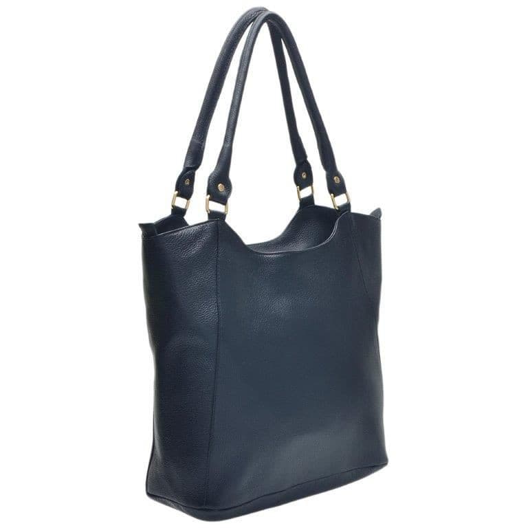 Bolsa De Couro Feminina Preta