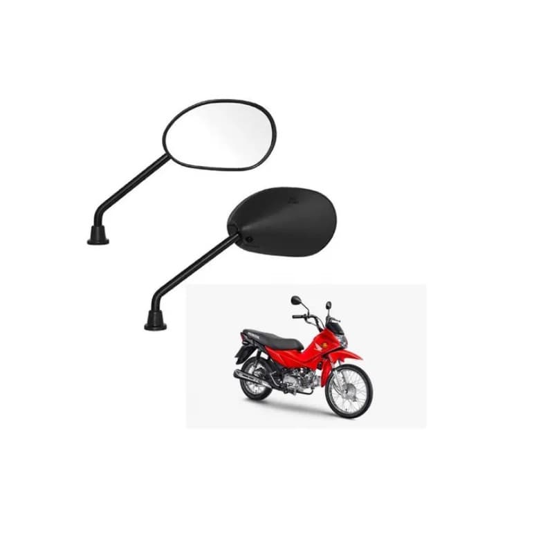Par Espelho Retrovisor Pop 100 / Pop 110 Promoção