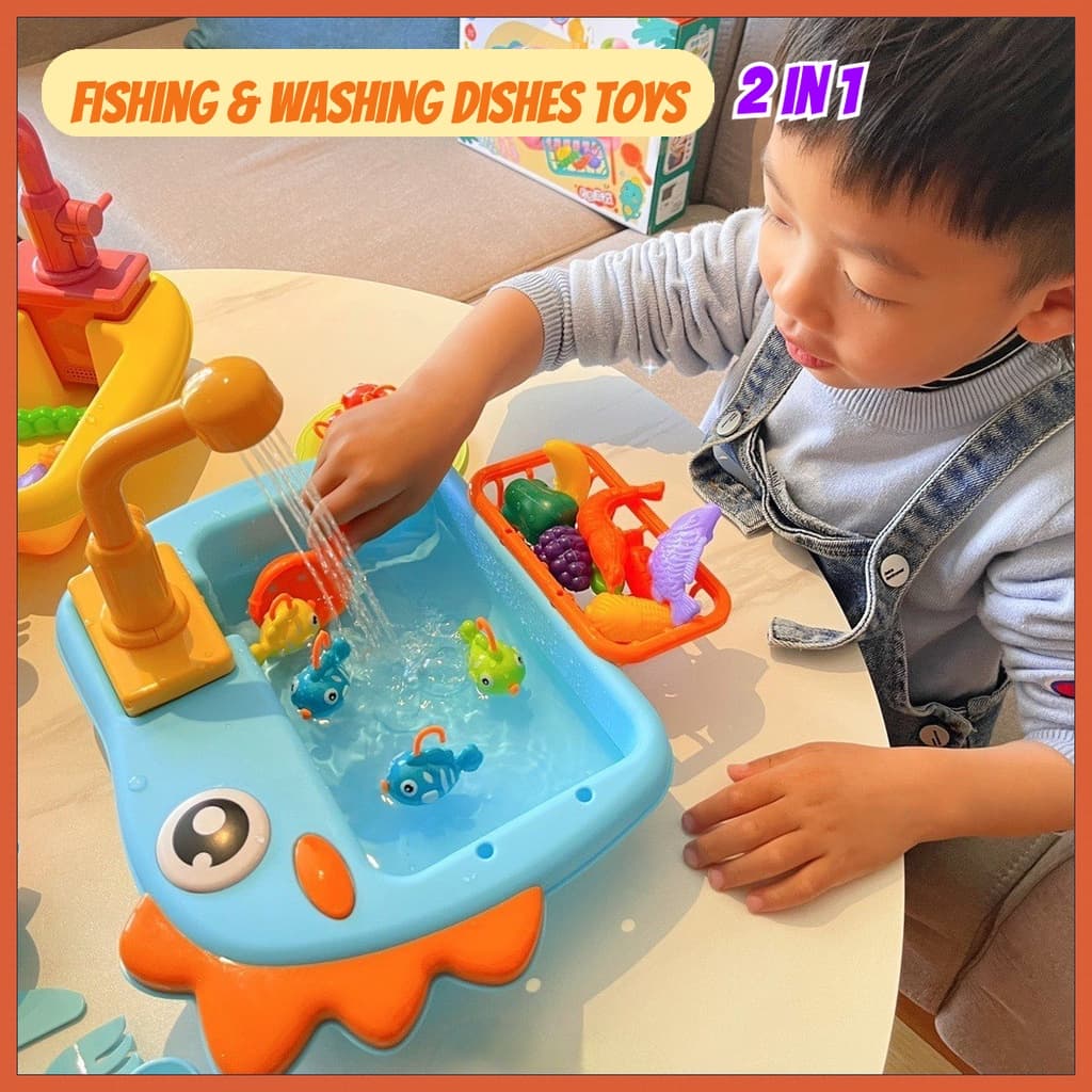 2 Em 1 Brinquedos De Cozinha Infantil Elétrico Para Crianças Infantis Por 2 Anos brinquedo bebê infantil