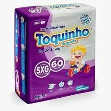 Fralda Toquinho Plus SXG 60 Unidades