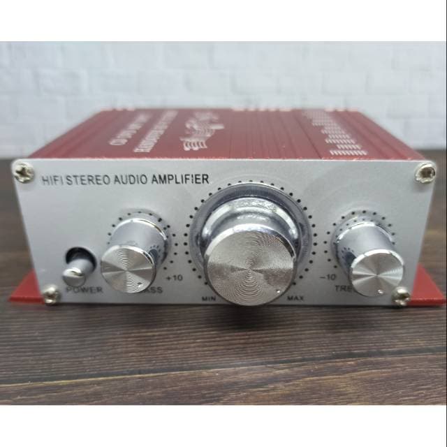 Amplificador Estéreo Alto-Falante Cabo De Graves De Áudio De 2 Canais Hi-Fi 20W lepy jnp