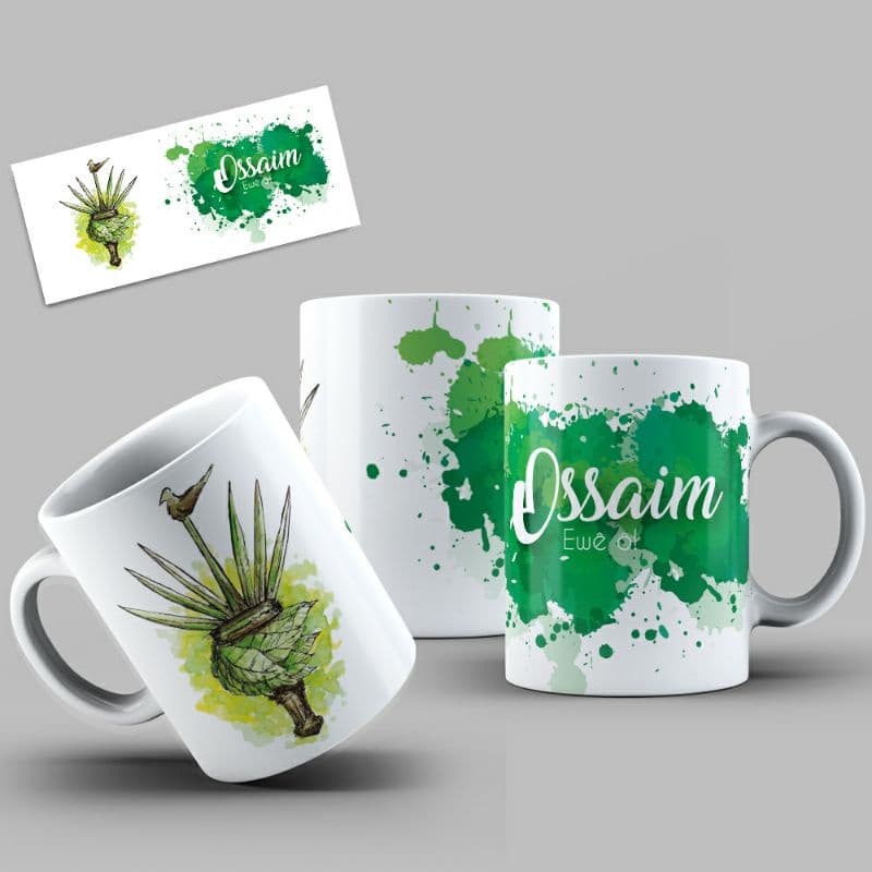 Caneca De Porcelana Personalizada Tema Orixás
