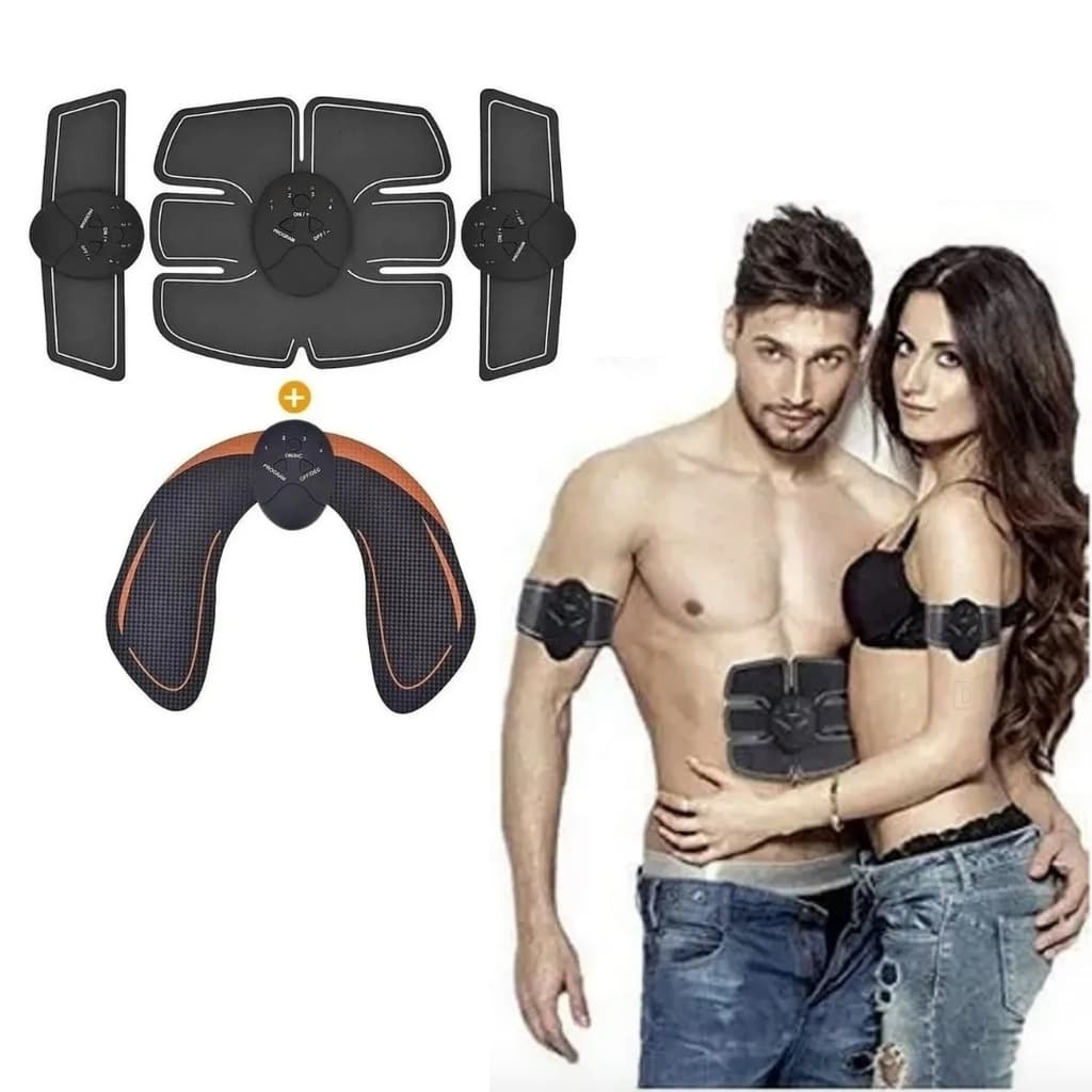 Estimulador Muscular Kit Tonificador Completo com Bumbum