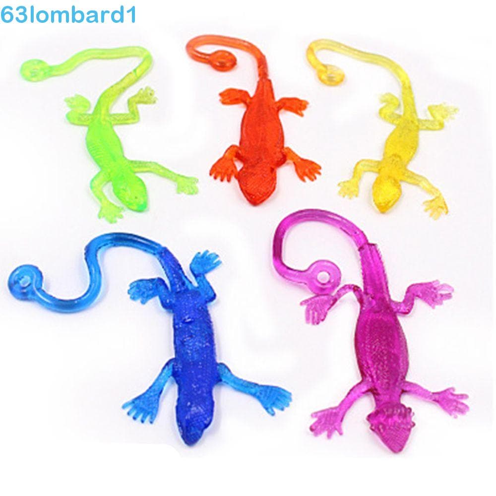 LOMBARD1 Novidade Brinquedo Engraçado Presente Retráctil Animais De Lagarto