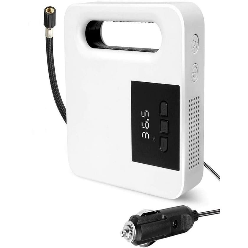 Compressor De Ar Para Pneus 12 Volts Calibrador Digital