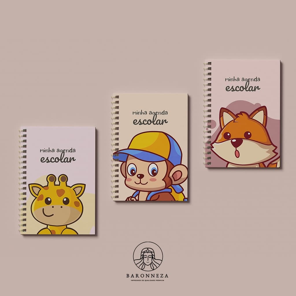 Agenda Escolar Infantil - Safari 2026