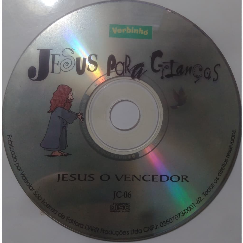 CD Jesus para Crianças - Jesus o Vencedor. (JC-06)