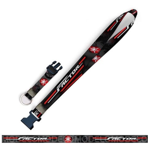Cordão Chaveiro Moto Factor 150 Yamaha Com Fecho
