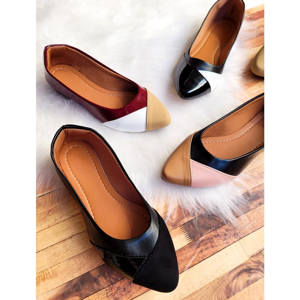Sapatilha Feminina Casual Confortável Bico Fino Lisas Discreta Promoção Sapato Social Feminino Elegante Dia a Dia