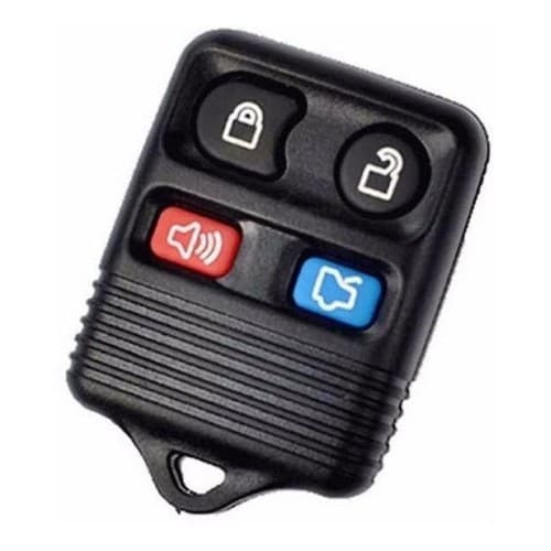 Capa Controle Remoto Alarme Original Ford 4 Botões Fiesta